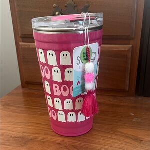 Swig Glow-in-the-Dark Pink Ghost Tumbler